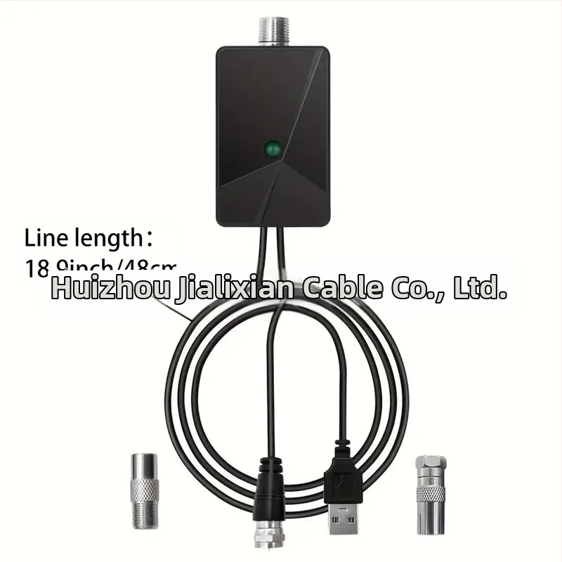 HDTV skaitmeninė televizijos antena signalo stiprintuvas – stereo stiprinimas Europos ir Amerikos antenoms