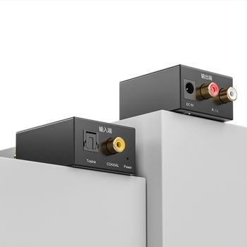 Skaitmeninis į analoginį garso keitiklį optiniams/koaksialiniams skaitmeniniams įėjimams, YQ-88 dviejų lustų modelis, tinkamas televizoriui