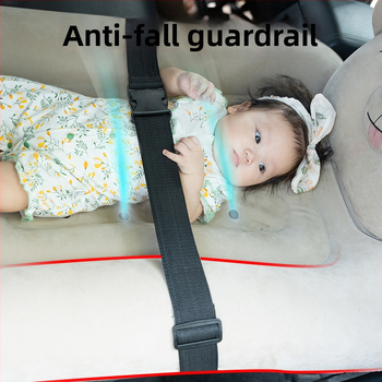 Pūtimas vaikų automobilio lova galinei sėdynei; poliesterio paviršius; apkrova 25 kg; svoris 0,5 kg; prekinis ženklas Xintianyou