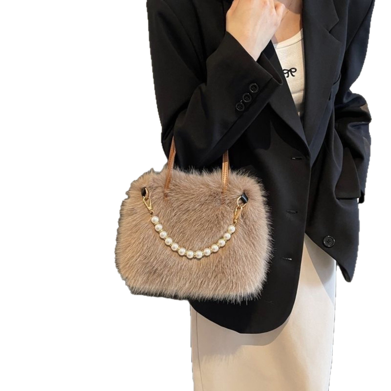 Naistele tote kott — Noore ülikooli stiil, täidetud materjal, horisontaalne ruudu kuju, magnetlukustusega, sünteetilise nahaga vooder