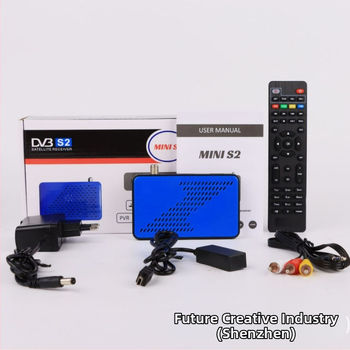 Mini DVB-S2 satelīta uztvērējs, DVB-S2 MPEG4, HD 1080p, Dual-Core, 512MB RAM, 2TB atmiņa