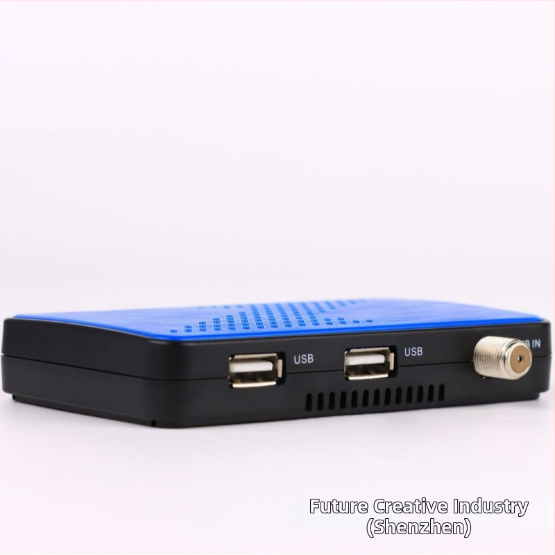 Mini DVB-S2 satelīta uztvērējs, DVB-S2 MPEG4, HD 1080p, Dual-Core, 512MB RAM, 2TB atmiņa