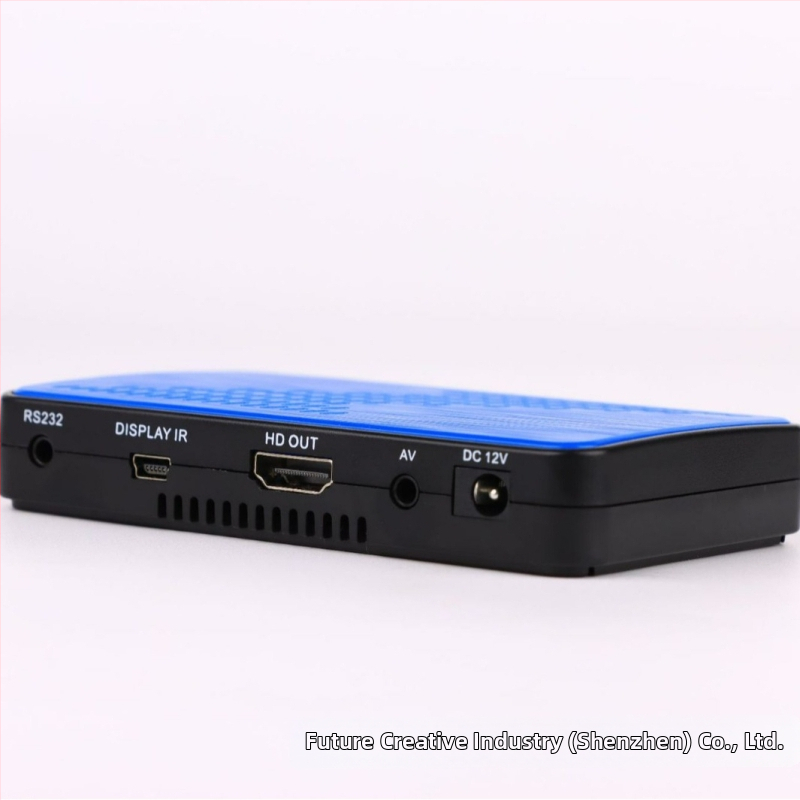 Mini DVB-S2 satelīta uztvērējs, DVB-S2 MPEG4, HD 1080p, Dual-Core, 512MB RAM, 2TB atmiņa