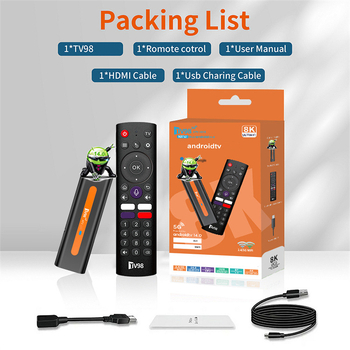 Tv98 ATV H618 Android TV Box, Allwinner H616, 2GB RAM, 16GB ROM, Android, HDMI 1080p