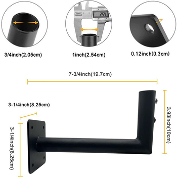 Općenito namijenjeni snažni nosač za montiranje vjetrovnika na krovu, od čelika, marka FS, model čelična potpora za vjetrovnik na rubu krova, vanjska uporaba, antikorozijska obrada