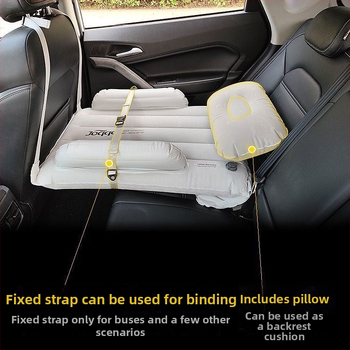 Aizmugures sēdekļa gaisa matracis ceļojumiem ar zīdaini un bērnu (universāla auto saderība; uzpūšanas metode: cits; bez pielāgošanas)