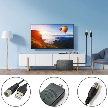 Zemaljska digitalna TV antena s pojačivačem signala