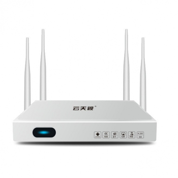 Yuntianshi V7 Android 4K set-top box s glasovnim upravljanjem, 8‑jezgreni procesor, 8GB RAM, 128GB pohrane, Bluetooth i Wi‑Fi