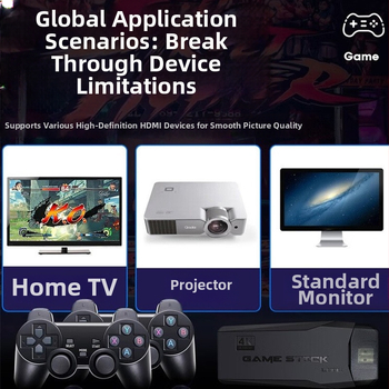 M8 Joysticková herná konzola – pre dvoch hráčov, bezdrôtová, 64-bit OS, 512MB RAM, USB/HDMI