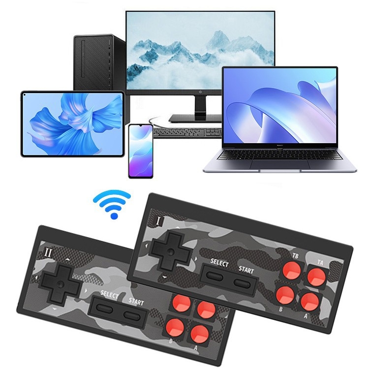 Y2 Plus ρετρό κονσόλα παιχνιδιών με HDMI έξοδο για τηλεόραση, ασύρματος διπλός παίκτης, κλασικά παιχνίδια σε στυλ FC