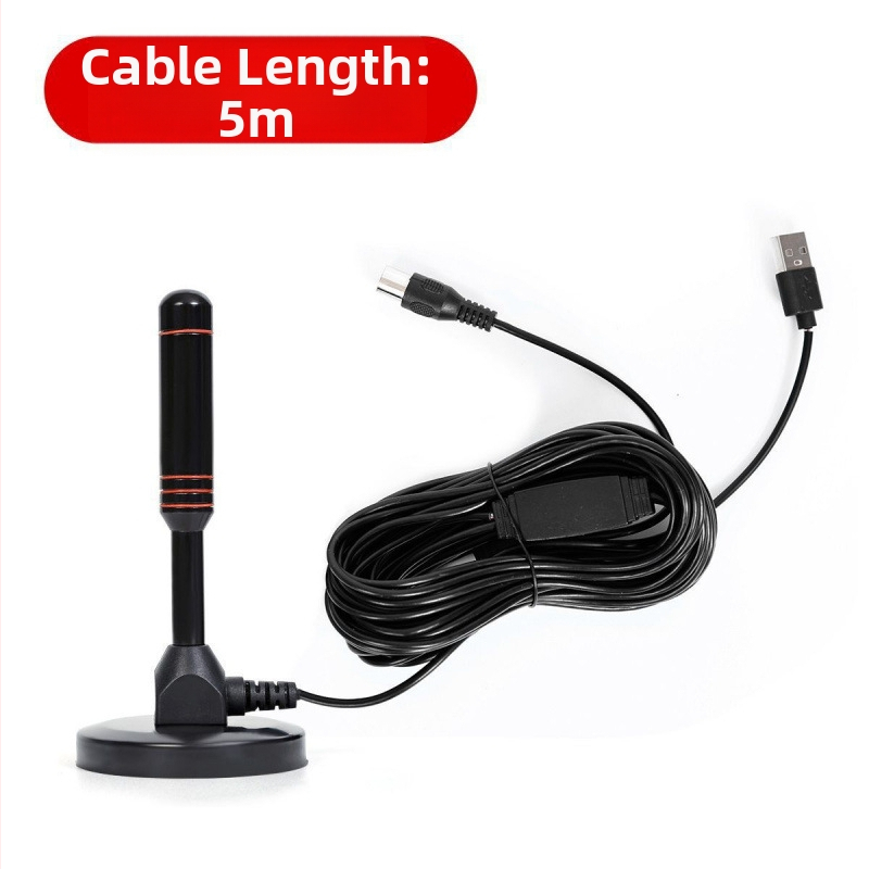 Zemes digitālā TV antena DTMB, HDTV uztvērējs, iekšējā antena, universālais set-top box