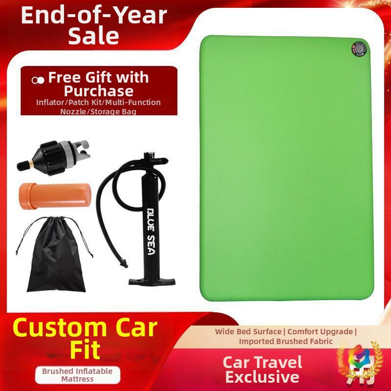 Pūčiamas automobilio lova priekyje ir galinėms sėdynėms (svoris 4 kg, maksimali apkrova 500 kg, paviršius: kompozitinis audinys)