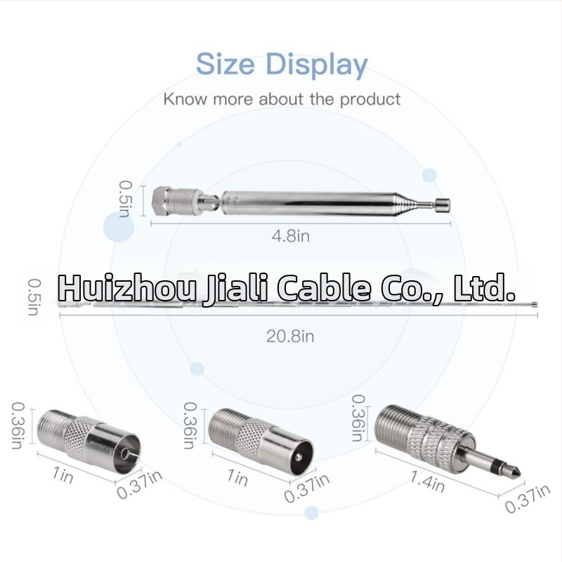 7120F vilkuma stieņa FM antena, četrdaļīgs komplekts