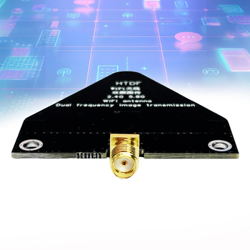 Antena za prijenos slike WiFi, dvopojasna 2.4/5.8 GHz, 50 Ω, dobitak 6–7 dB