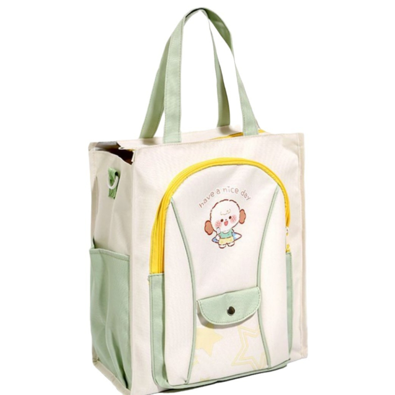 Butterfly Chuang Oxford auduma skolas soma primārās skolas skolēniem – lielas ietilpības soma papildmācībām, dzīvnieku raksts, rāvējslēdzējs, iekšējā odere no neilona