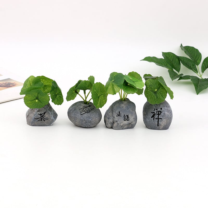 Stolni ukras od smole za mikropejzaž | Blue Meow | Materijal: Smola; Kategorija: Mikropejzaž; Stil: Kineski