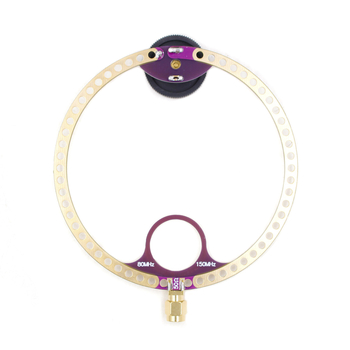 2 komplektā Donut riņķa antena UHF/VHF/FM – mini augstas frekvences riņķa antenas komplekts, Modelis: Donut Ring Antenna, Zīmols: PAREK