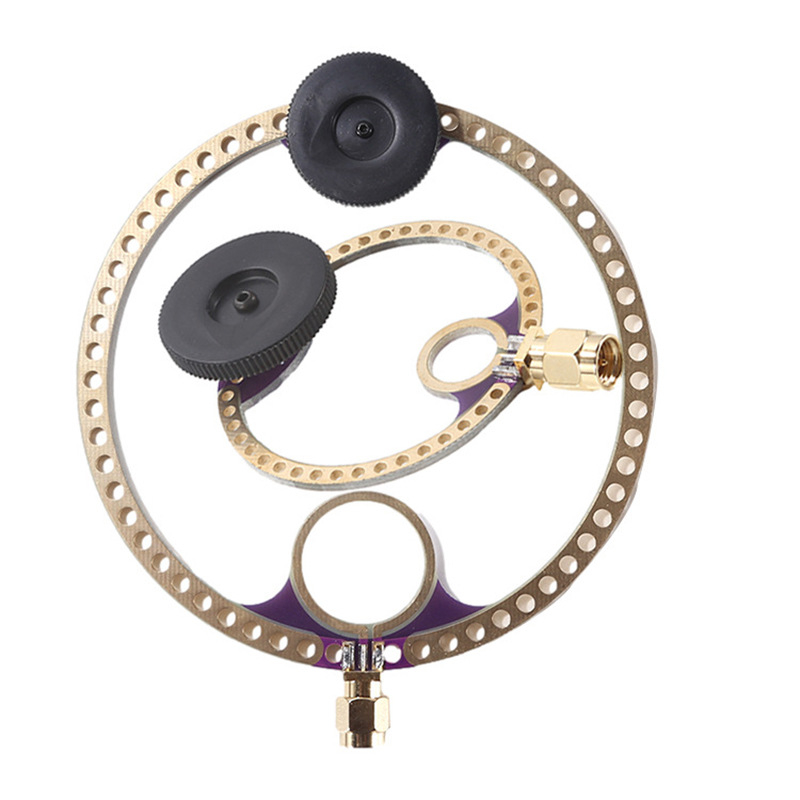 2 komplektā Donut riņķa antena UHF/VHF/FM – mini augstas frekvences riņķa antenas komplekts, Modelis: Donut Ring Antenna, Zīmols: PAREK