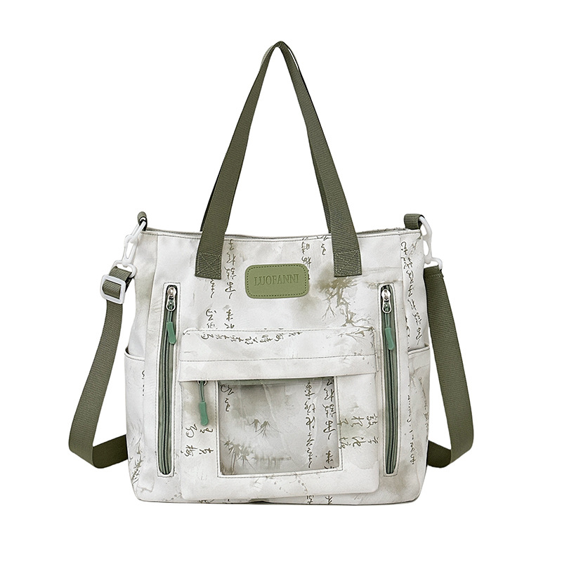 Skolas pleca soma – liela ietilība, neilona ārpuse, grafiti raksts, universāla, poliestera oderē