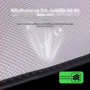 Automobiļu aizmugures sēdekļa guļammaats no Ice Silk, saliekams, vienpusīgs, nav nepieciešams piepumpēt, piemērots sedanam/SUV, divām personām