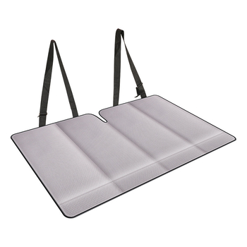 Automobiļu aizmugures sēdekļa guļammaats no Ice Silk, saliekams, vienpusīgs, nav nepieciešams piepumpēt, piemērots sedanam/SUV, divām personām