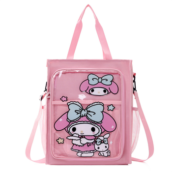 Ghiozdan școlar cu model anime, material Oxford, căptușeală poliester, rezistent la uzură, potrivit pentru învățământ primar și gimnazial