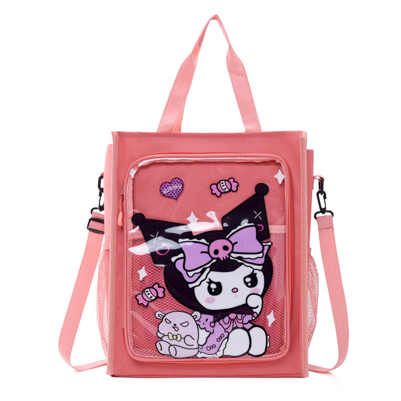 Ghiozdan școlar cu model anime, material Oxford, căptușeală poliester, rezistent la uzură, potrivit pentru învățământ primar și gimnazial