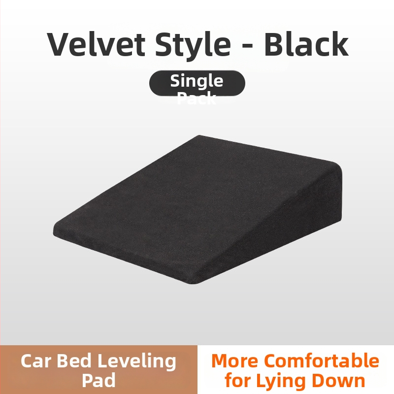 Automobiļa aizmugurējā sēdvietu izlīdzināšanas paliktnis, ar regulējamu augstumu, universāls tips, bez uzpūšanās, pielāgojams