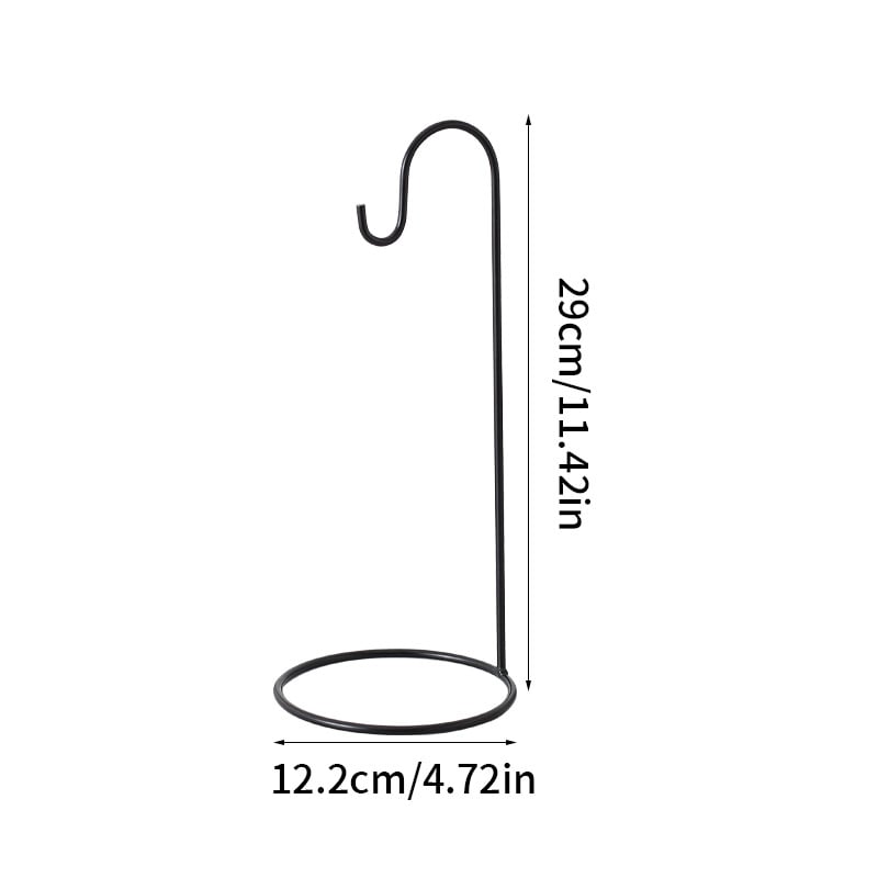 Suport pentru plante, design geometric simplu din fier, material sticlă, stil ins, personalizare disponibilă