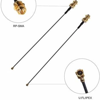 2.4/5.8 GHz divkanālu WiFi PCIe kartes antena darbvirsmas maršrutētājam, atkārtojējam un drona tīkla kartei