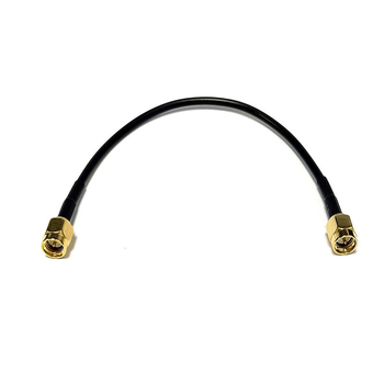 SMA muški–SMA ženski adapter kabel s RG174 koaksijalnim kabelom, 50 Ω, SWR ≤ 1,5, RF napajni kabel