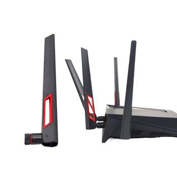 2.4G/5G/5.8G divjoslas Glue-Stick antena, Wifi6, augsts signāla stiprums, omnidirekcionāla, Asus maršrutētājam