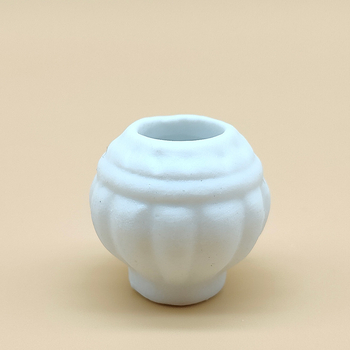 Pocket Story Mini Vază Ceramică Decor pentru Căsuța de Păpuși — Handmade, Personalizabil, Stil Modern Minimalist