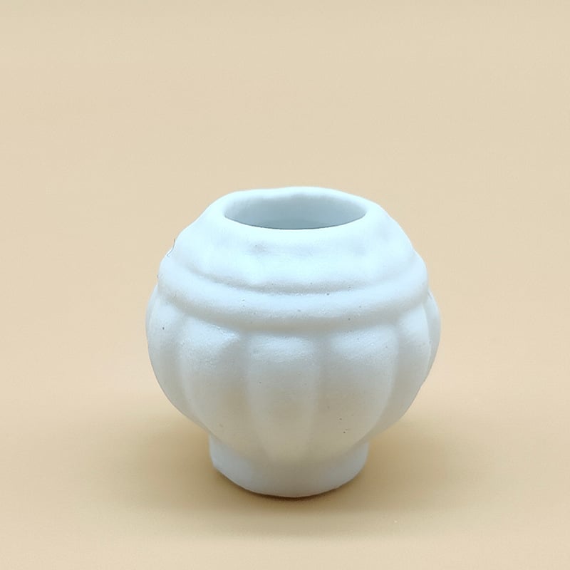 Pocket Story Mini Vază Ceramică Decor pentru Căsuța de Păpuși — Handmade, Personalizabil, Stil Modern Minimalist