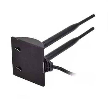 WiFi antena maršrutētājam — omni-direkcionāla, augsts ieguvums, divkanālu 2.4/5 GHz, dubulti vakuuma stiprinājumi, HCY