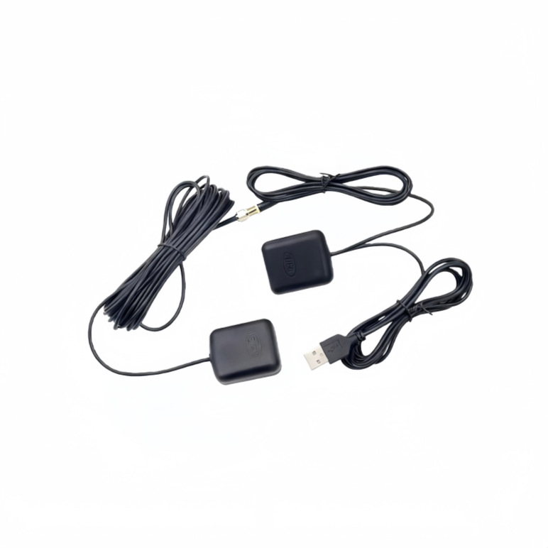 Beidou GPS automobiļu navigator ar pastiprinātāju un portatīvu antenu – signāla transponderu