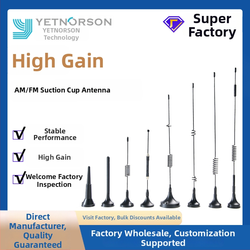 Yanoxun ārējā vertikālā antena ar sūkņa stiprinājumu, GPRS/GSM atbalstam, 433 MHz, 2.4 GHz/4G LTE pilna josla