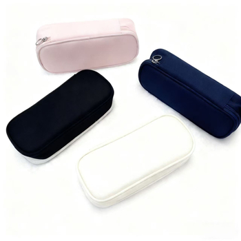 Penar din stofă Oxford cu imprimare logo, simplu, capacitate mare, ușor, unisex, pentru școala primară, căptușeală poliester, stil campus tineresc