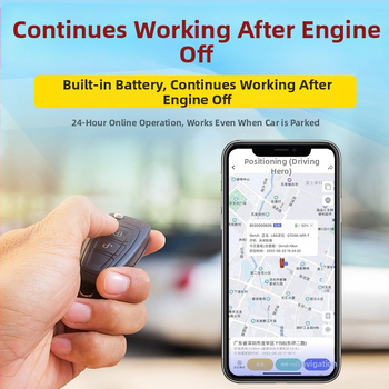 OBD sõiduki jälgimisseade XY109 | GPS täpsus kuni 10 m | Hoiatused: vibratsioon, geofencing, kiiruse ületamine | Polümeerne akumulator 2 tundi | OBD toide