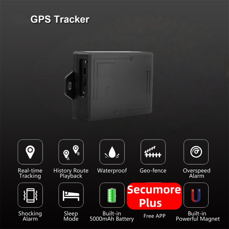 Vezeték nélküli autó GPS nyomkövető, 10000mAh akkumulátor, telepítés nélkül, 4G-ST-905, IP65 vízálló