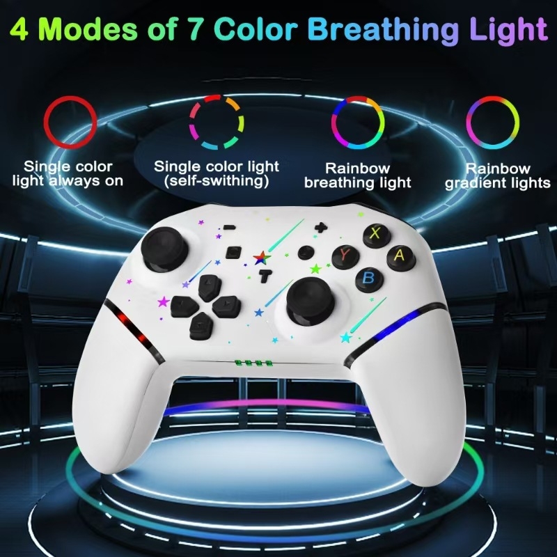 TL-07 Bluetooth gamepad — USB-C, vibracija, kompatibilan sa Switch, PC, iOS i Android