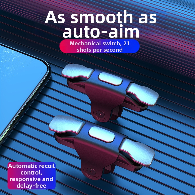 Bezdrôtový mini herný ovládač S03 s mechanickými tlačidlami a silovou odozvou, kompatibilný s PC, iOS a Android