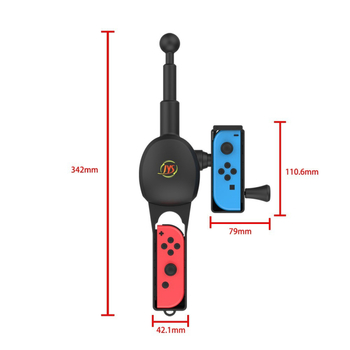 Accesoriu undiță Nintendo Switch de la JYS, material ABS, model switch, compatibil cu Nintendo Switch