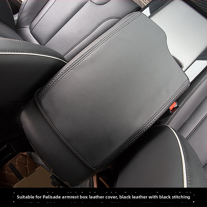 Hyundai Palisade centrālā rokas balsta ādas aizsargpārklājs