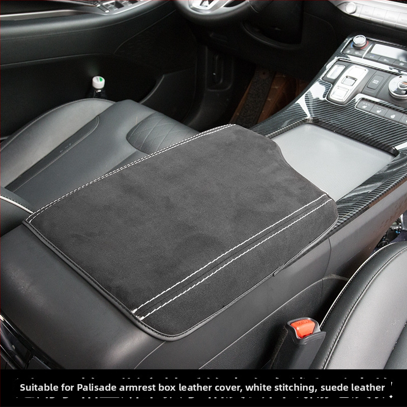 Hyundai Palisade centrālā rokas balsta ādas aizsargpārklājs