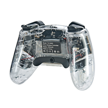 Bezdrôtový Bluetooth gamepad Switch Pro s gyroskopom, makro programovaním a turbo funkciou, 800 mAh batériou