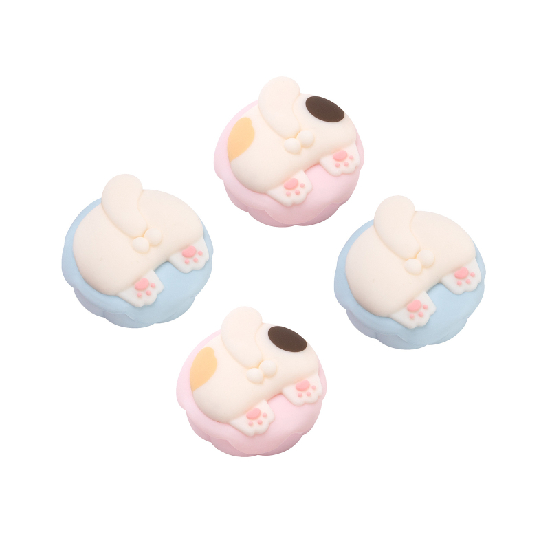 Cap joystick Switch2 din silicon, design drăguț Cat Cake, blister de 20 g