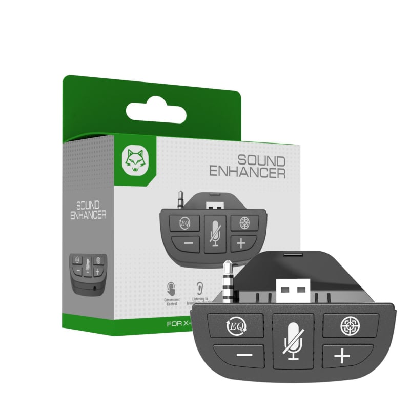 Convertor pentru Xbox One controller cu amplificator de sunet și adaptor pentru căști (ABS)