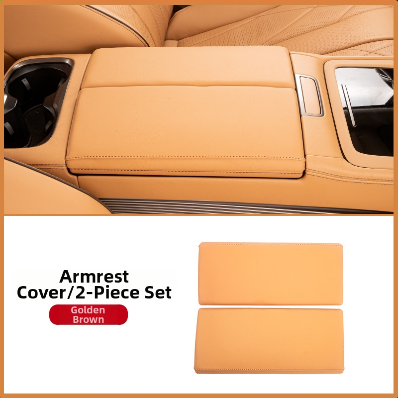 Denza D9 rokas atbalsta kastes pārsegs, ādas pacēlāja spilventiņš, 0.5 kg, Uzstādīšanas atbalsts