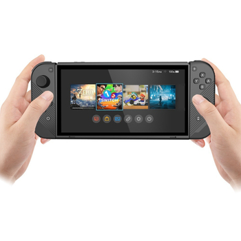 Joy-Con štýlový herný ovládač pre Nintendo Switch s kryštálovými tlačidlami, Plug-and-Play, ABS, Model TNS-19185